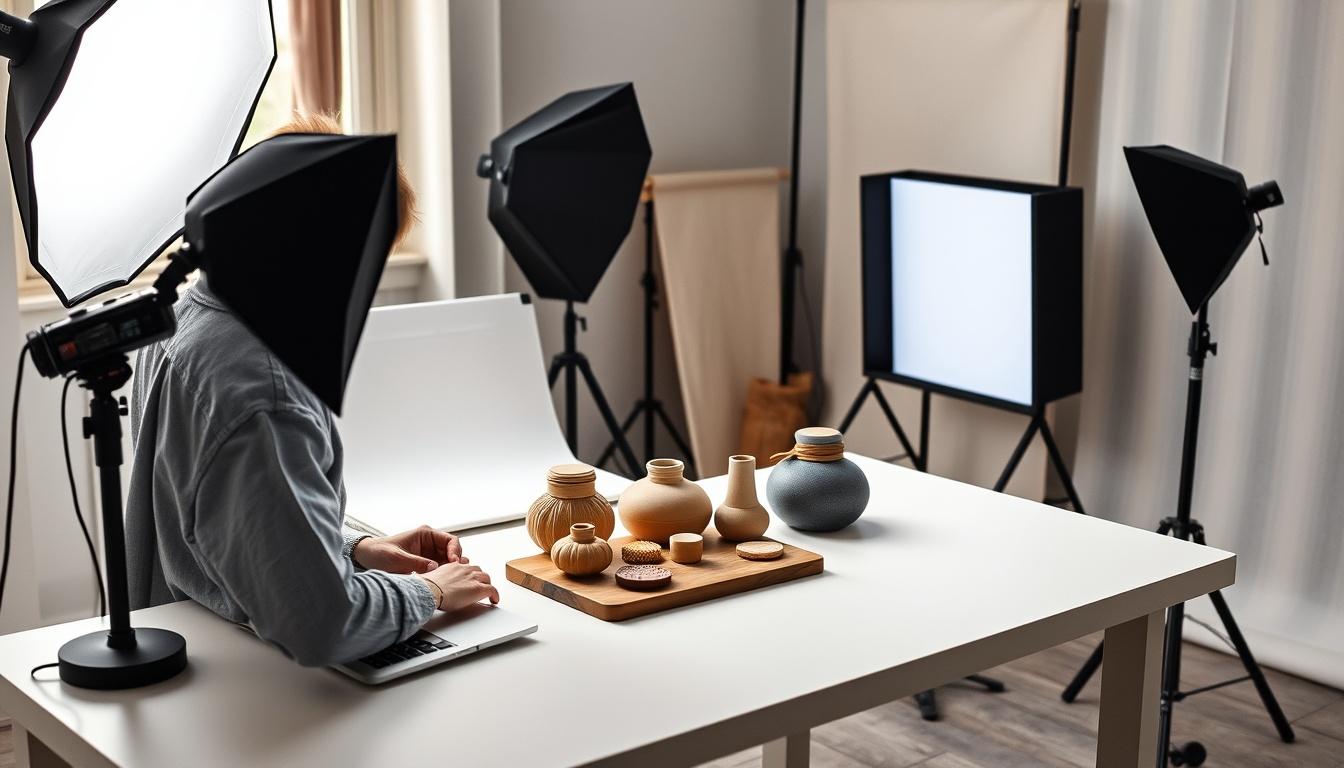 Product photos that support sales